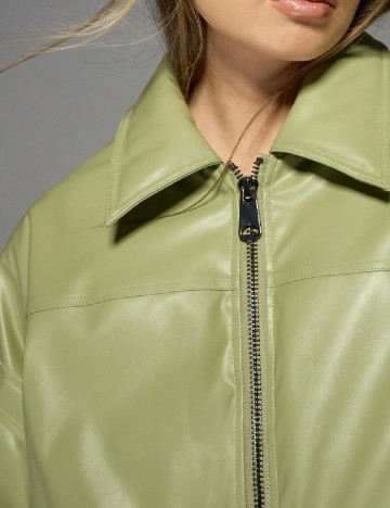 Geaca Missguided, verde