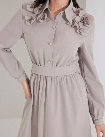 Rochie medie SHEIN, gri