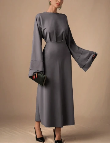 Rochie medie SHEIN, gri