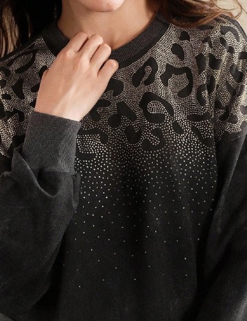 Bluza SHEIN, gri inchis