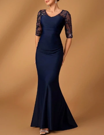 Rochie lunga SHEIN, bleumarin