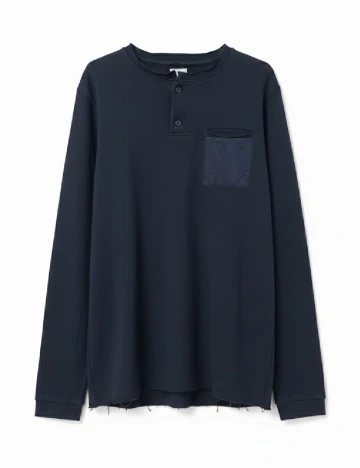 Bluza Pull&Bear, bleumarin