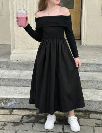 
						Rochie Shein Kids, negru