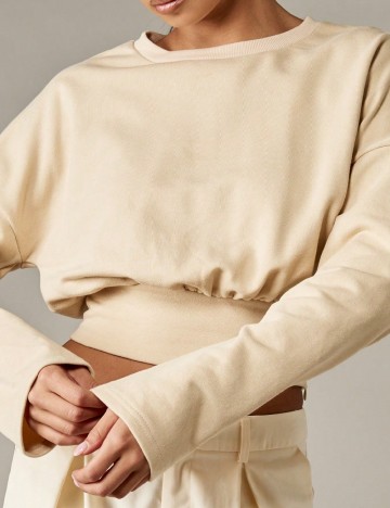 Bluza Missguided, crem