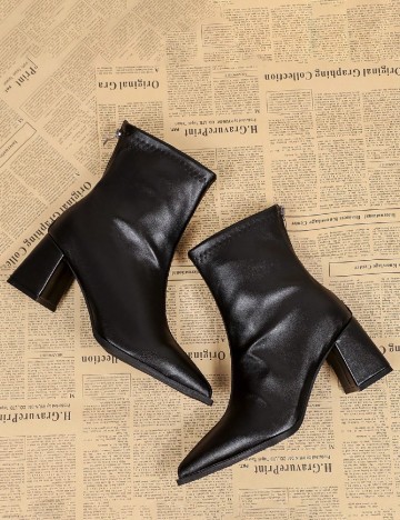 Botine SHEIN, negru