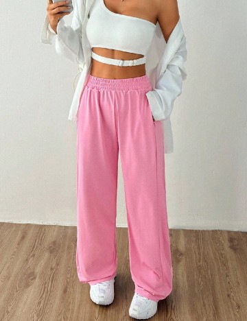 
						Pantaloni SHEIN, roz