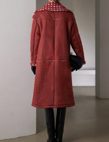 Palton Aveloria, rosu