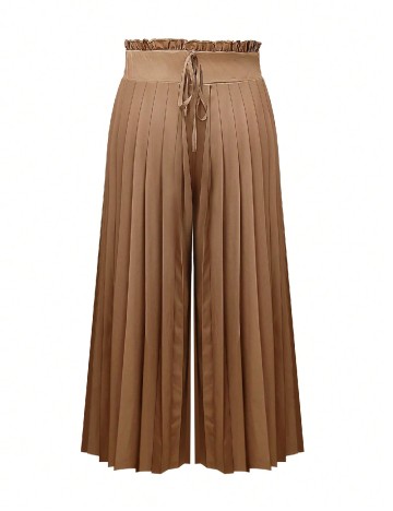 
						Pantaloni SHEIN CURVE, maro