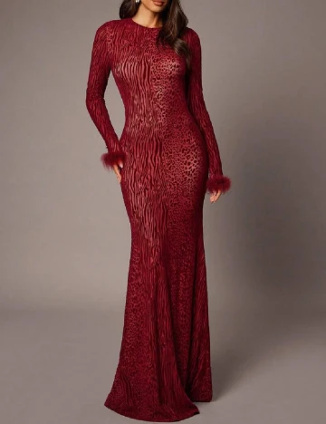 Rochie lunga SHEIN, rosu