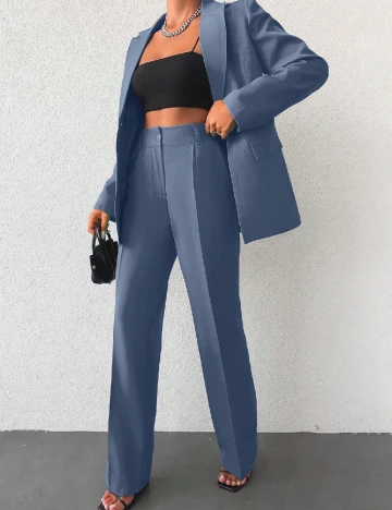 Costum SHEIN, albastru