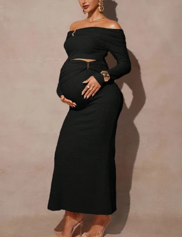 Compleu SHEIN Maternity, negru