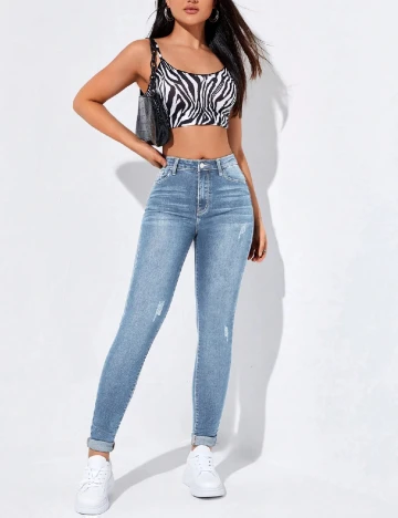 Blugi SHEIN, albastru