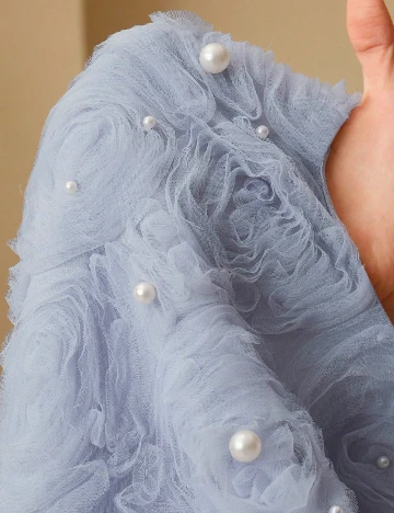 Rochie medie Anewsta, albastru