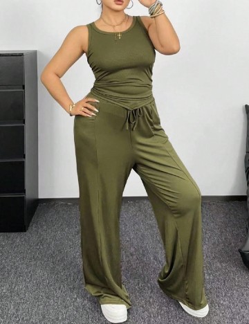 Compleu SHEIN CURVE, verde