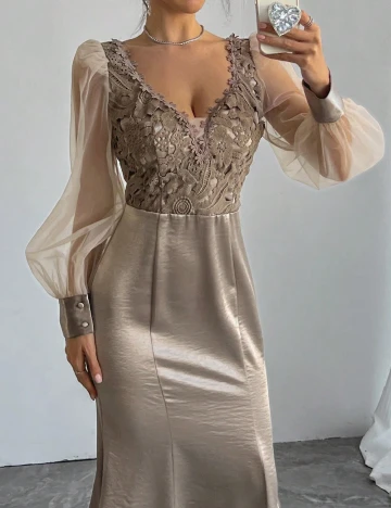 Rochie medie SHEIN, gri