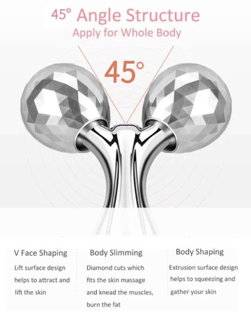 Aparat de masaj SHEIN, argintiu