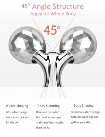 Aparat de masaj SHEIN, argintiu