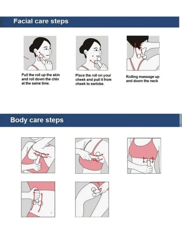 Aparat de masaj SHEIN, argintiu