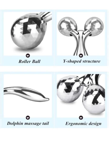 Aparat de masaj SHEIN, argintiu