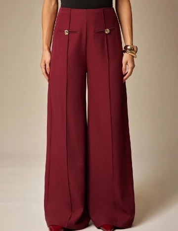 Pantaloni SHEIN, grena