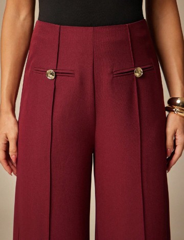 Pantaloni SHEIN, grena