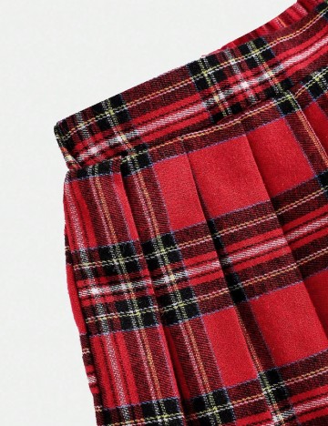 Compleu Shein Kids, rosu/roz