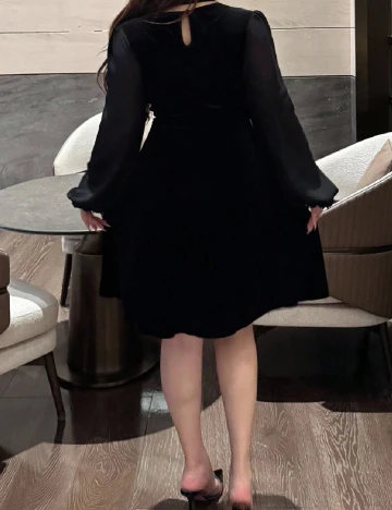 Rochie scurta SHEIN CURVE, negru