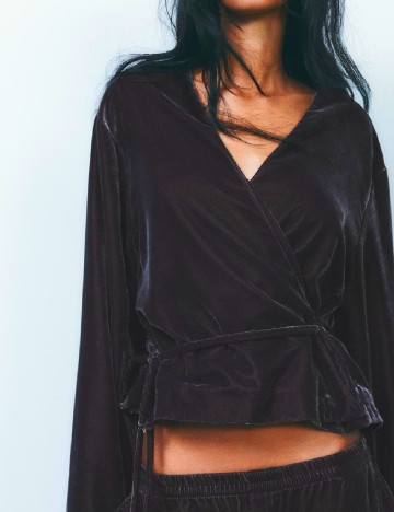 Bluza Zara, maro inchis