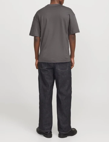 Tricou Jack&Jones, gri inchis