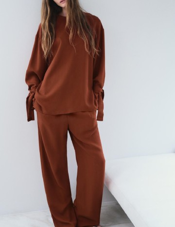 Bluza Zara, caramiziu