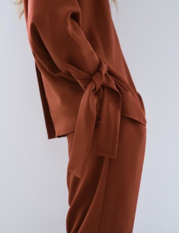 Bluza Zara, caramiziu