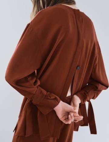 Bluza Zara, caramiziu