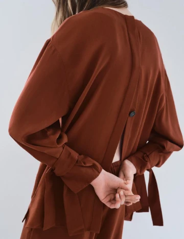 Bluza Zara, caramiziu