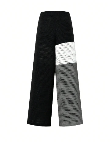 Pantaloni SHEIN CURVE, negru