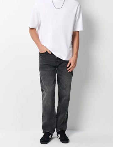 Blugi House Brand, gri inchis