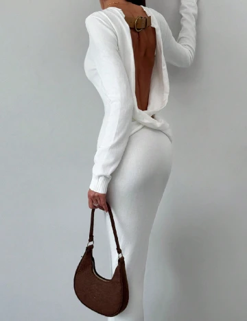 Rochie lunga SHEIN, alb