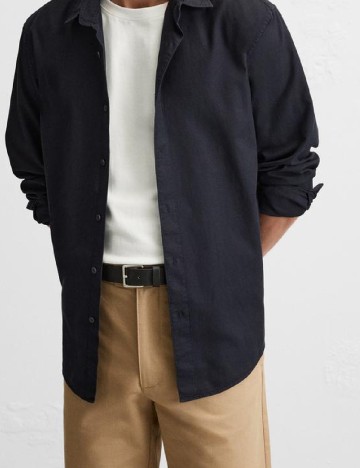 Pantaloni Zara, maro