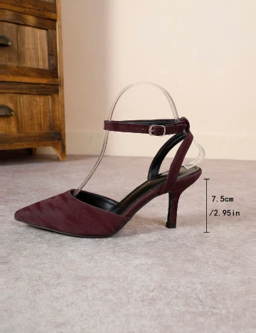 Pantofi SHEIN, pruna