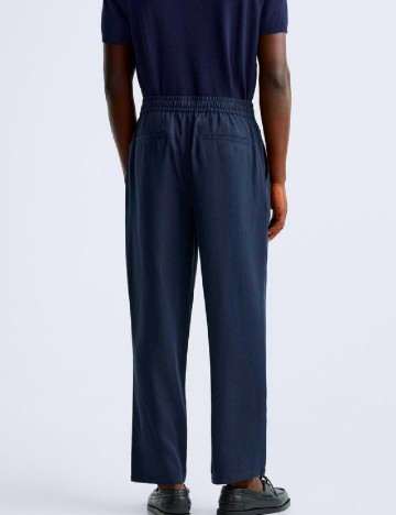 Pantaloni Zara, bleumarin