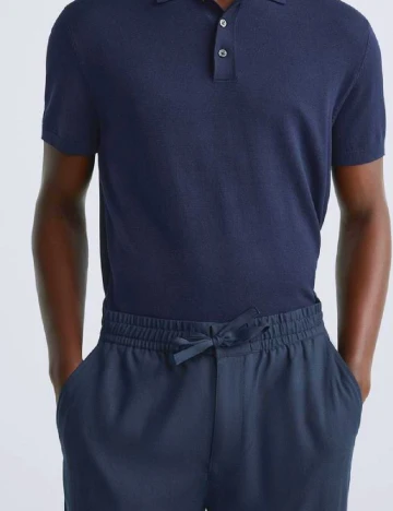 Pantaloni Zara, bleumarin