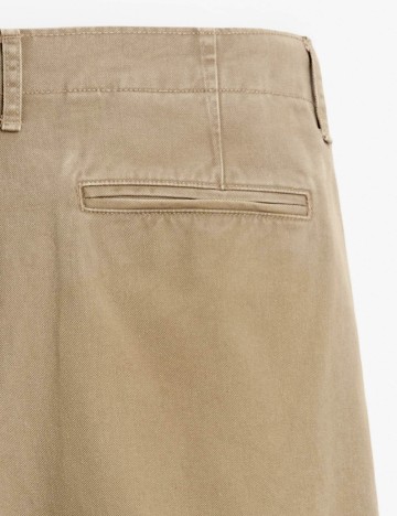 Pantaloni Zara, maro