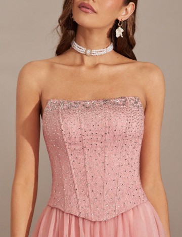 Rochie medie SHEIN, roz