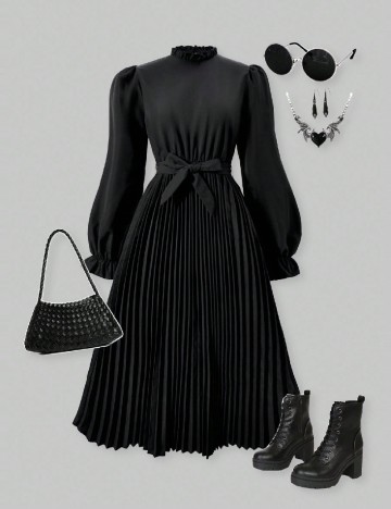 
						Rochie Shein Kids, negru