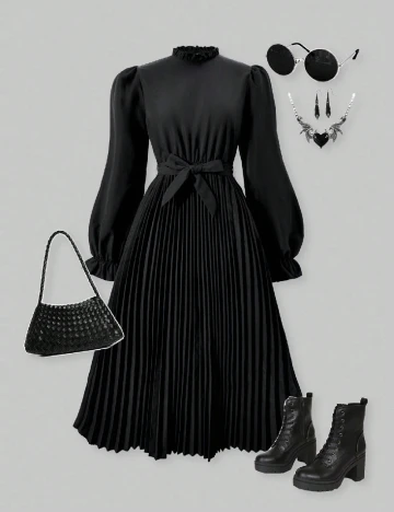 Rochie Shein Kids, negru