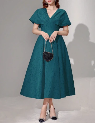 Rochie medie SHEIN, albastru