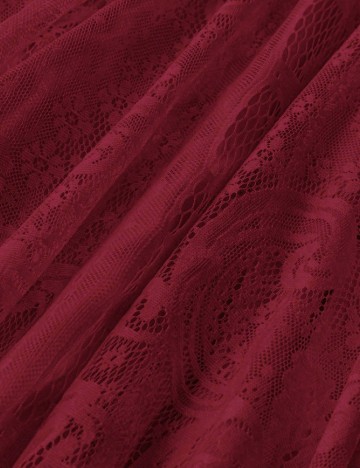 Fusta SHEIN CURVE, grena