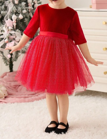 
						Rochie Shein Kids, rosu