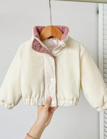 
						Geaca Shein Kids, crem