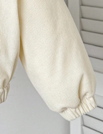 Geaca Shein Kids, crem