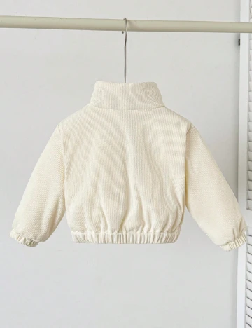 Geaca Shein Kids, crem